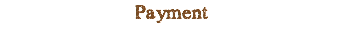 Payment